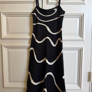 Black & White Commence Dress